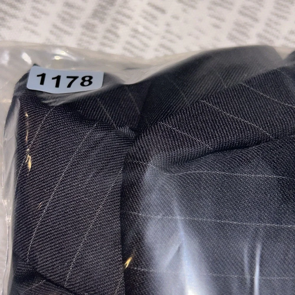 Canali Blazer Mens 42R Blue Wool Pinstripe Sport Coat Suit Jacket Italy Luxury